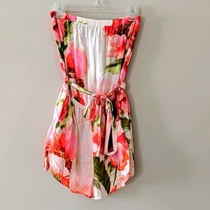 Plum Pretty Sugar strapless romper